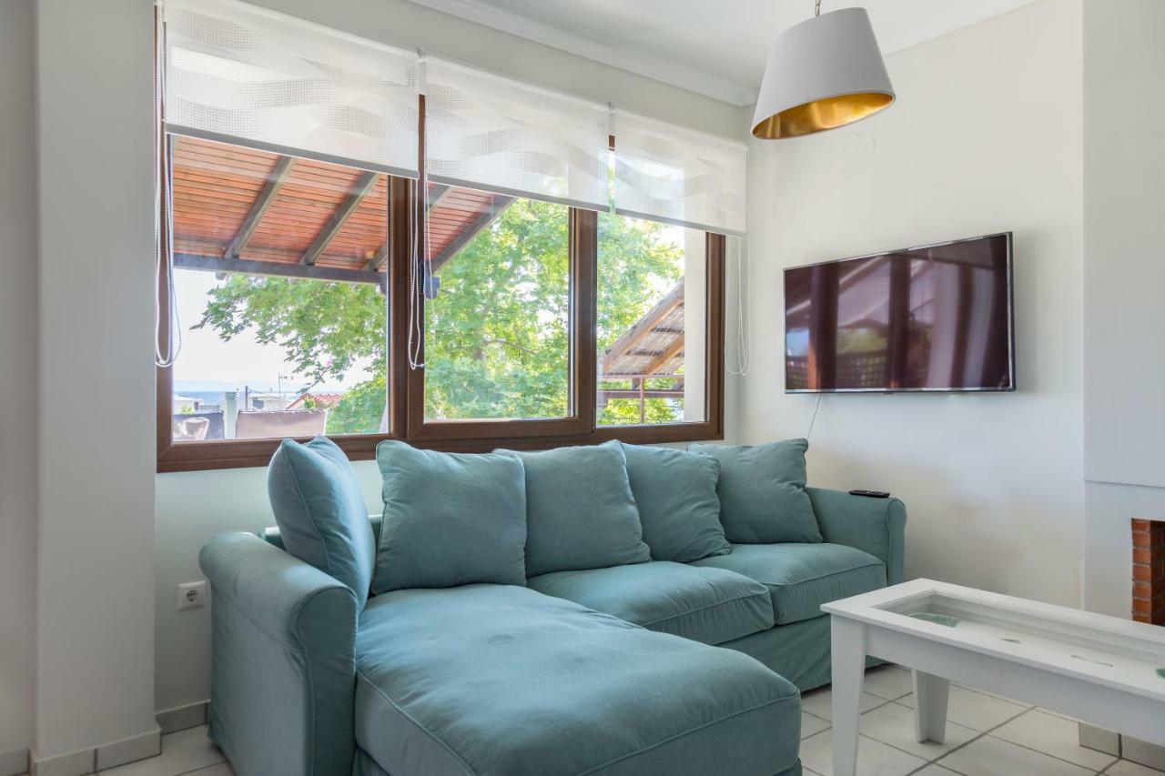 Villa Kristin 2 - 2Min Walk To Great Sandy, Shallow Beach Nikiti  Exterior photo