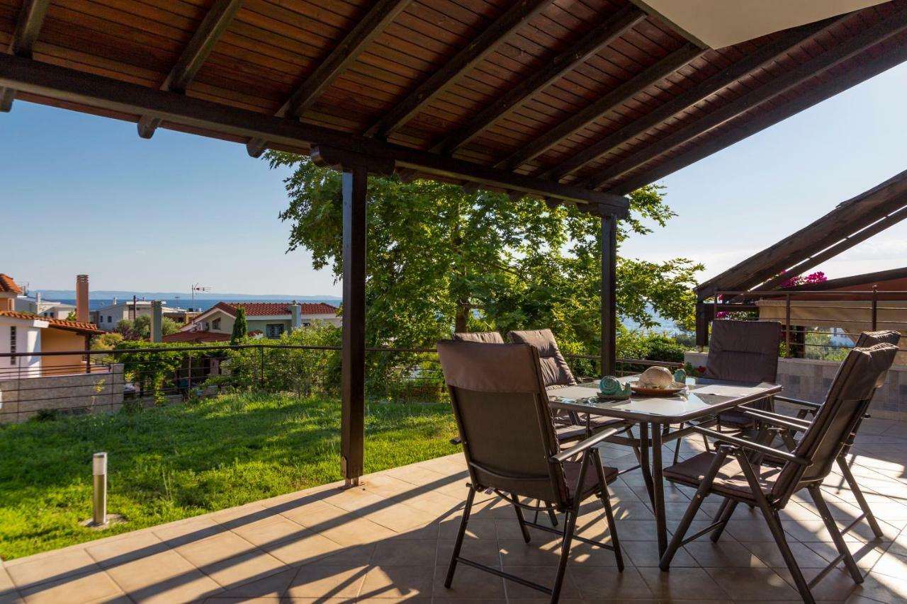 Villa Kristin 2 - 2Min Walk To Great Sandy, Shallow Beach Nikiti  Exterior photo